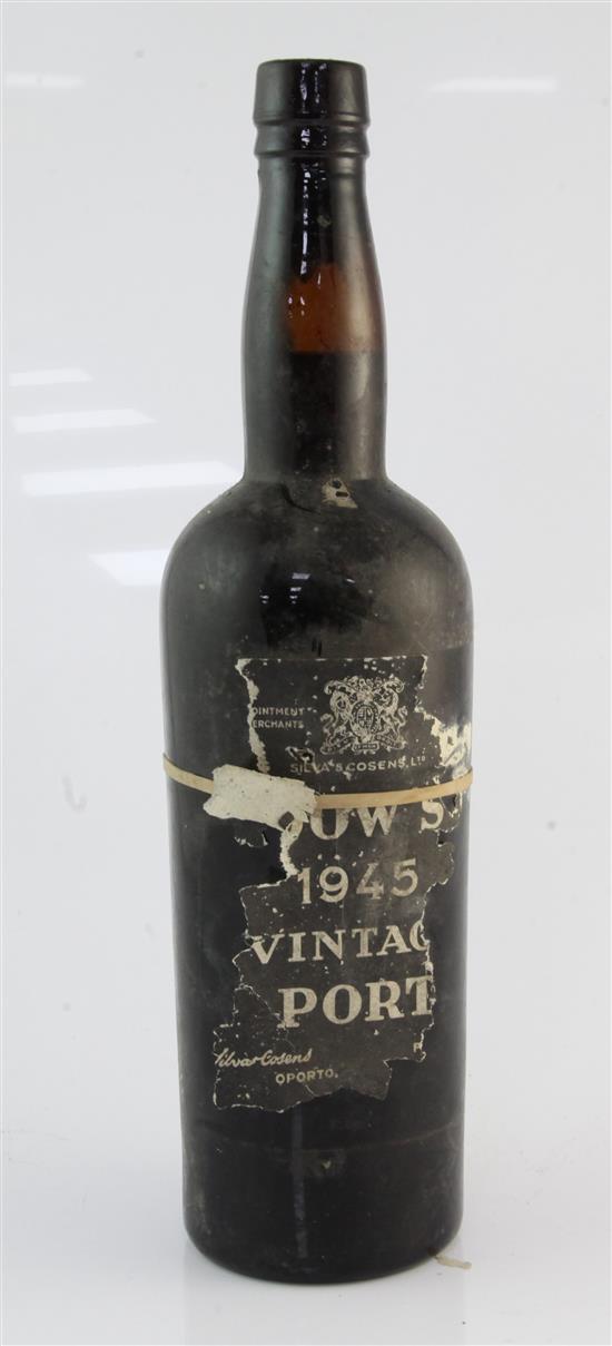 A bottle of Dow 1945,